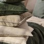 grand coussin velours uni couleur lin naturel beige ib laursen