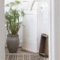 porte papier wc mural style campagne metal blanc bois ib laursen