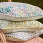 Housse de coussin imprime floral matelasse IB Laursen
