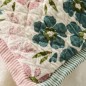 Housse de coussin imprime floral matelasse IB Laursen
