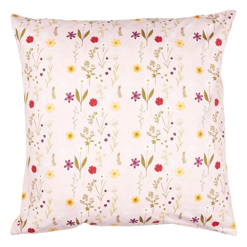 Housse de coussin imprime floral rose coton IB Laursen Housse de coussin imprime floral rose coton IB Laursen