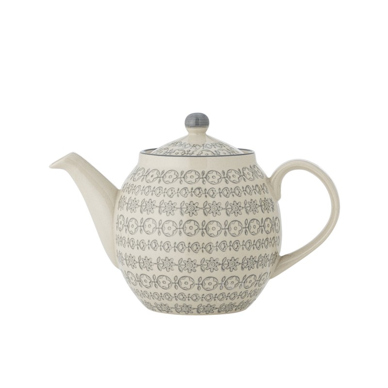 Théière motif floral Bloomingville Karine
