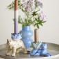 Bougeoirs ceramique fantaisie lions couleur Bloomingville Rory set de 2