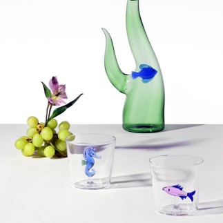 Verre à eau hippocampe Ichendorf MARINE GARDEN