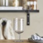 verre a vin sur pied bulles bloomingville bubbles