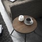 table basse d appoint bout de canape design bois metal yamazaki tower