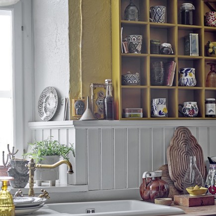 Grand mug gres peint citrons Bloomingville Maxima