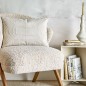 Coussin de salon chic coton graphique Bloomingville Chun
