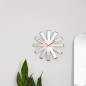 Horloge murale acier design Umbra Ribbon