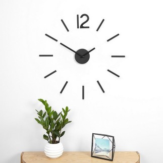 horloge murale noire umbra blink 1005400-040