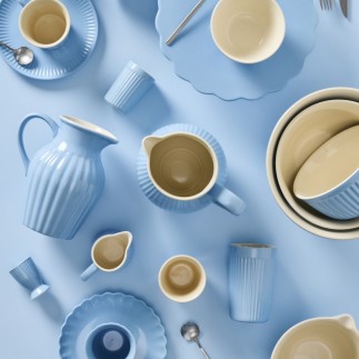 Tasse grès côtelé IB Laursen MYNTE