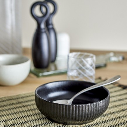 Bol grès design Bloomingville Neri