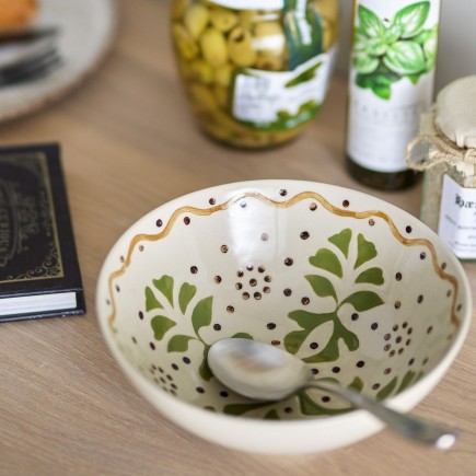 bol gres artisanl peint main bloomingville heikki