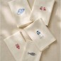 Serviette de table broderie phare IB Laursen ATLANTIS