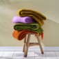 plaid rose laine agneau klippan gotland