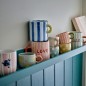 Petite tasse rayures grès Bloomingville NINI