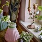 Vase verre côtelé Bloomingville JUDITH