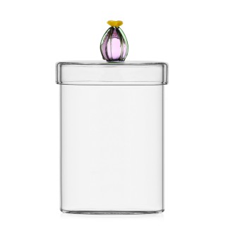 Boite en verre bonbonniere fleur de cactus Ichendorf Milano Desert Plants