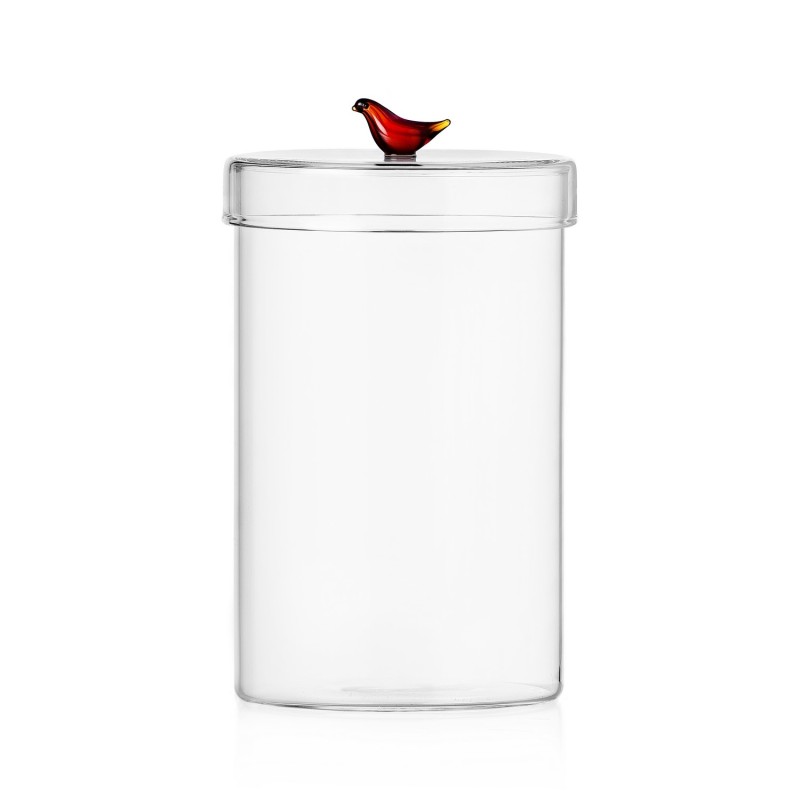 Bonbonniere boite verre design oiseau Ichendorf Birds