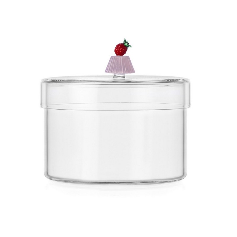 Boite en verre bonbonniere design gateau charlotte Ichendorf Patisserie