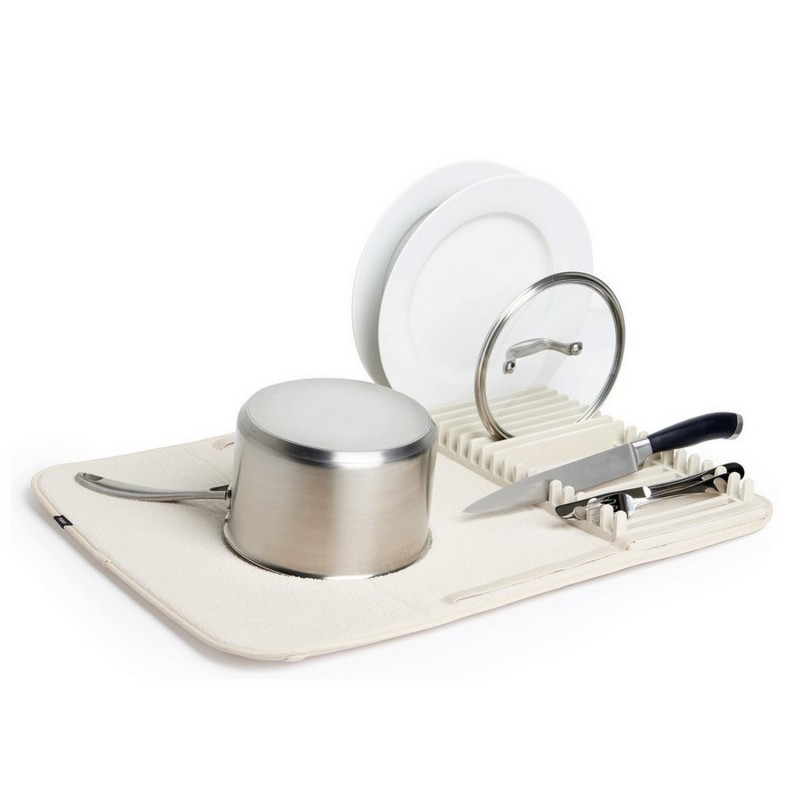 umbra 330720-354 udry egouttoir de cuisine design extra plat tapis de sechage pliable