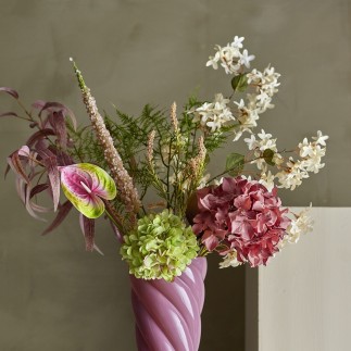 branche d eucalyptus artificiel rouge bloomingville