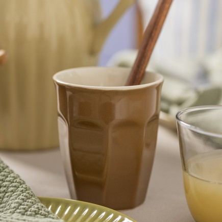 Tasse gres gobelet cotele IB Laursen