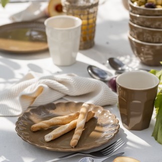 Tasse gres gobelet cotele IB Laursen