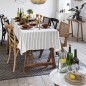 Plateau bois cloche en verre artisanal Madam Stoltz