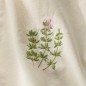 Torchon de cuisine coton broderie fleur IB Laursen
