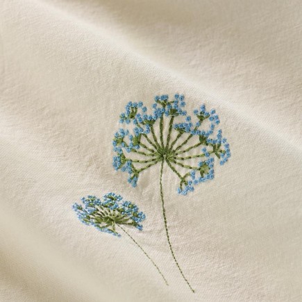 Torchon de cuisine brode fleur IB Laursen Flora