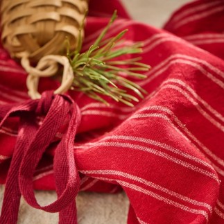 Torchon cuisine rouge coton qualite IB Laursen Kaja