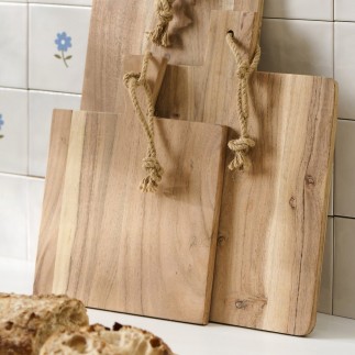 Planche a decouper carree bois acacia IB Laursen