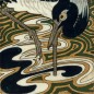 Estampe japonaise kawara héron The Dybdahl Tile with Heron III