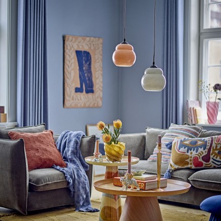 Suspension verre organique Bloomingville Motella
