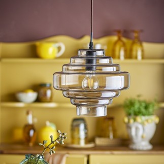 Suspension design verre Bloomingville Ilua
