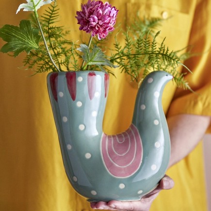 Vase oiseau céramique Bloomingville Trudy