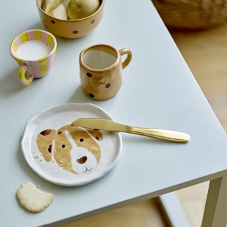 Set vaisselle bébé grès Bloomingville Fenix set de 3