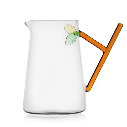 Carafe verre design feuille poignee Ichendorf Greenwood