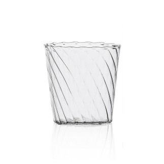 Verre a eau design texture rayures Ichendorf Milano Venezia ottico