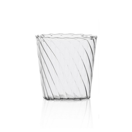 Verre a eau design texture rayures Ichendorf Milano Venezia ottico