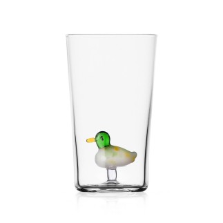 Verre long drink animal canard Ichendorf Milano Animal Farm