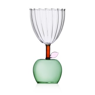 Verre a vin pied pomme Ichendorf Milano Fruits and Flowers