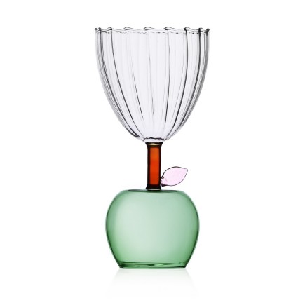 Verre a vin pied pomme Ichendorf Milano Fruits and Flowers