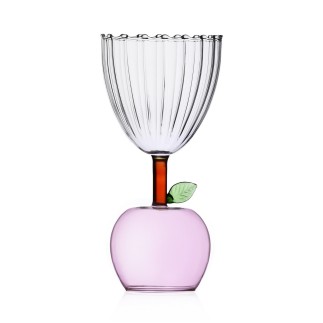 Verre a pied design pomme Ichendorf Milano  Fruits and Flowers