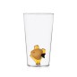 Verre poisson long drink Ichendorf MARINE GARDEN yellow fish