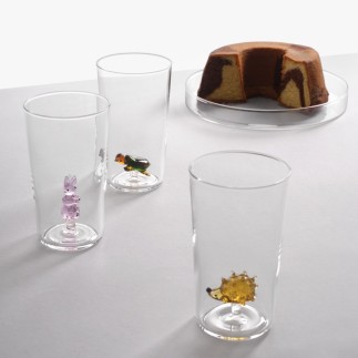 Verre long drink animal tortue Ichendorf Milano Animal Farm