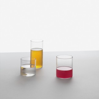 Verre bas design tube Ichendorf Milano Cilindro extra light