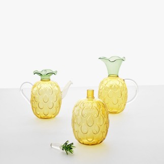 Theiere verre design ananas Ichendorf Milano Pineapple