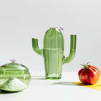 Boite en verre decorative cactus Ichendorf Milano Desert plants